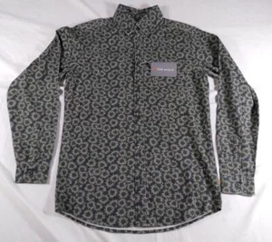 Far Afield Floral Khaki 100% Cotton Shirt Size 1 Small New with Tags - Picture 1 of 8