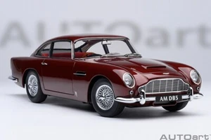 70289 Aston Martin DB5 1964 (dubonnet rosso/red) (composite model/f 1:18 Autoart - Picture 1 of 1