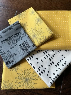 MODA Comma by Brigitte Heitland Zen Chic - Fat Quarter, Half Yard, Remnants VTG - Image 1 of 4