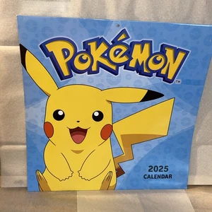 2025 Pokémon Calendar Unused - Picture 1 of 2