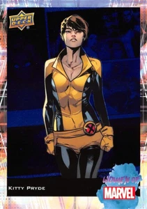 2024 Upper Deck Women of Marvel BLUE LT FX PARALLEL #55 / KITTY PRYDE - Picture 1 of 2