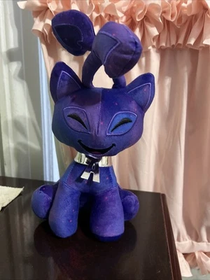 Neopets 25th Anniversary- Void Aisha Plush - With Unused Virtual Code And Tags - Image 1 of 4
