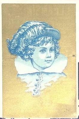 Cleansine Cleanser Cartão Comercial Vitoriano Sabonete Macio Lavagem Publicidade Vintage - Imagem 1 de 3