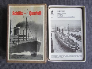 Ravensburger SCHIFFS-QUARTETT - Nr. 5595 - ca 1953 - komplett - 40 Karten - rar! - Bild 1 von 7