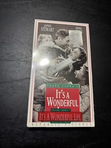 Its a Wonderful Life (1946) (VHS, 1993, Original Uncut Version) NEW SEALED - Bild 1 von 6