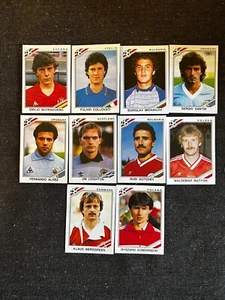 LOT 10 STICKERS PANINI WORLD CUP MEXICO 86 RECUPERATION REMOVED TBE LOT 11 - Foto 1 di 1