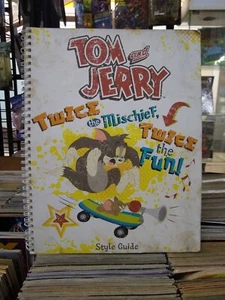 TOM & JERRY, STYLE GUIDE, TWICE THE MISCHIEF TWICE THE FUN, VERY RARE, W/CD - Picture 1 of 13