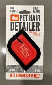 Lilly Brush Mini Pet Hair Detailer Dog Hair Remover, Cat Hair Remover, Pet Hair
