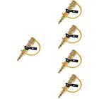  5 Sets Brass RV Propane Hookup 1/4 Quick Connect Tank Adapter