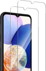 2x Samsung Galaxy A14 5G Panzerfolie Schutzglas Echt Hart 9H Displayschutz Glas - Zdjęcie 1 z 10