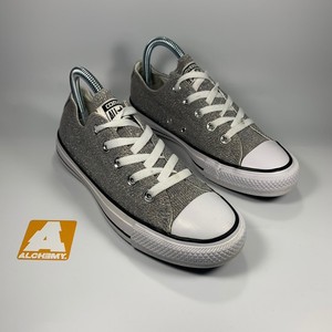 silver converse ebay