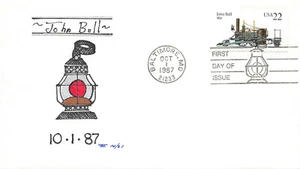 2362-66 22c Locomotive Mark Margolis hand painted cachet set of 5 [256994] - Picture 1 of 5