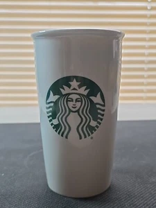 2011 White Mermaid Starbucks Coffee Tea Mug Cup 12 OZ Nice Condition - Picture 1 of 4