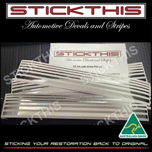 Tail Light and Boot Garnish Pinstripe (Chrome) - Suit Holden VP Calais Sedan - Picture 1 of 6