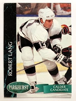1992-93 Parkhurst # 64 Robert Lang Kings — 第 1/2 张图片