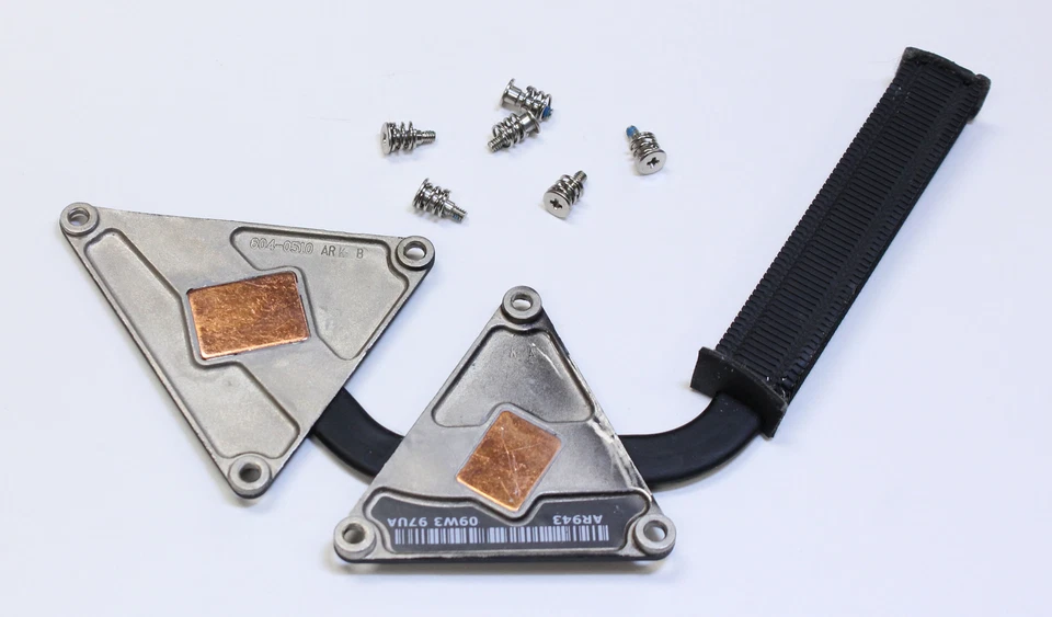 CPU Cooling Heatsink 604-0510 for Apple MacBook Pro A1286 15" Mid 2009 Original - Image 1 of 2