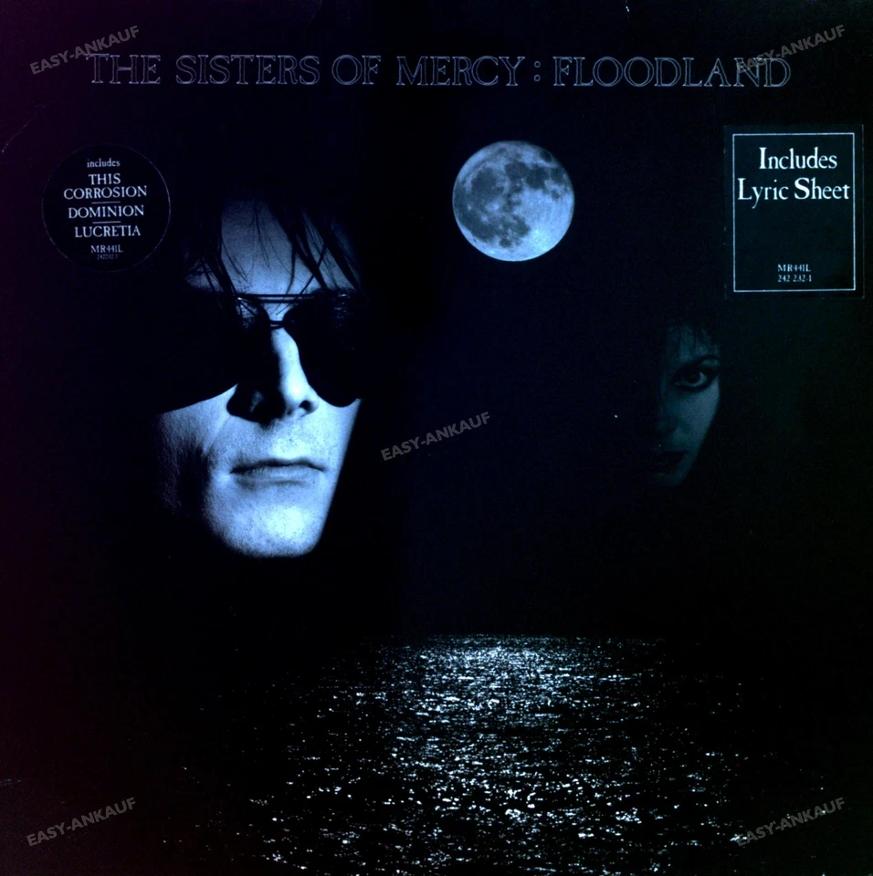 The Sisters Of Mercy - Floodland LP + Innerbag, Insert/Poster (VG+/VG+) ' - Image 1 of 1