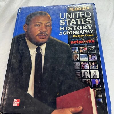 McGraw Tennessee UNITED STATES HISTORY & GEOGRAPHY Modern Times Hardcover ~ NEW - Image 1 of 4