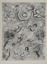 Marc Chagall: the Creation, Gravure, 1960