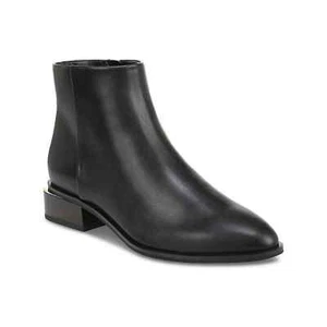 Alfani Amyy Womens Ankle Bootie Black Faux Leather US 5.5 - Picture 1 of 1