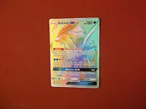 2018 Pokemon Suicune GX 220/214 Lost Thunder Secret Rare - Picture 1 of 4