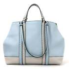 Bottega Veneta BOTTEGAVENETA Handbag Intrecciato Leather Light Blue x Gray Women