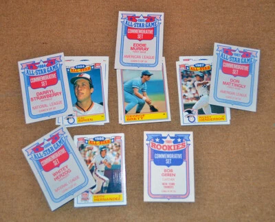 Topps All-Star Baseball (34) Card lot - years 85, 86, 87, 88, 90 - Image 1 of 2