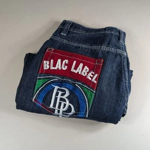 Blac Label Jeans Boys Size 18 30x27 Blue Baggy Y2K Hip Hop Streetwear Denim - Picture 1 of 9
