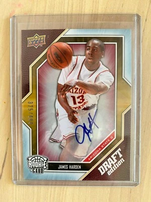 James Harden rookie auto  2009-10 UD Draft Edition RC - Image 1 of 2