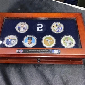 THE LIMITED PRODUCTION DEREK JETER MILESTONE SILVER EAGLE COIN COLLECTION - Picture 1 of 9
