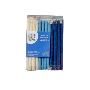 Deluxe Chanukah Candles, Value Pack - Picture 1 of 2