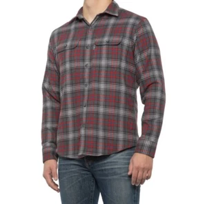 G.H. Bass & Co. Double Pocket Plaid Flannel Shirt - Long Sleeve For Men MSRP$60. - Picture 1 of 3