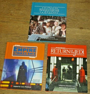 Star Wars trilogy set children's adaptation vintage weinberg levy - Picture 1 of 3