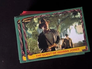 INDIANA JONES HERITAGE : Topps Complete Trading Card Set 90 cards - Imagen 1 de 2