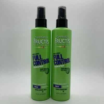 2 Pack - Garnier Fructis Full Control Hairspray Bounce Back Ultra Strong Hold 4 - Image 1 of 2