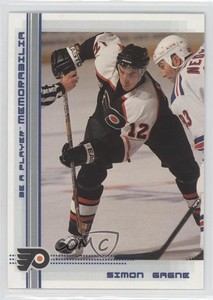 2000-01 ITG Be A Player Memorabilia Sapphire /100 Simon Gagne #6