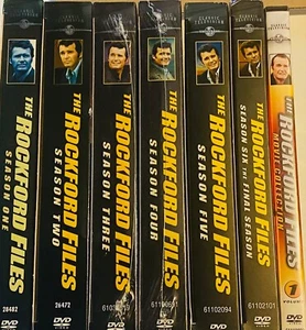 The Rockford Files Complete Series: Seasons 1-6 DVD + Movie Entire Collection - Picture 1 of 1