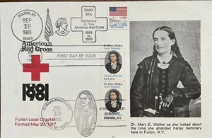 Card 2013 Medal Honor Dr. Mary Walker Fulton Fort Walker, VA Fraley Seminary - Picture 1 of 2