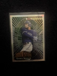 2022 Topps Finest George Springer Corner Stone #94FC-GS Toronto Blue Jays - Picture 1 of 1