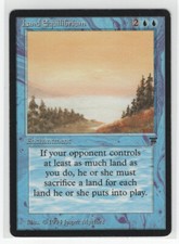 MTG Magic Legends - Land Equilibrium *Light Play*