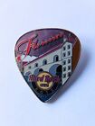 2012 Hard Rock Cafe POSTCARD Guitar Pick Series Pin with HRC Logo - Florence