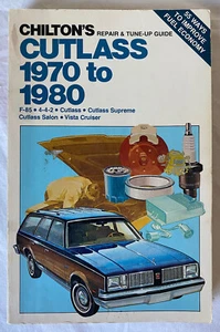 Chilton’s Cutlass 1970 To 1980 Repair & Tune-up Guide - Picture 1 of 7