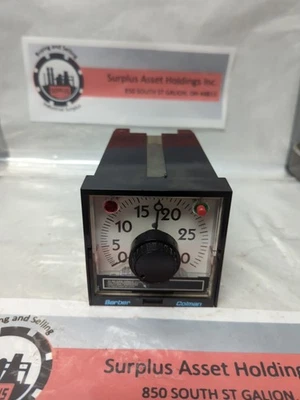 BARBER-COLEMAN,A-13927-100,ANALOG SET POINT TEMPERATURE CONTROLLER PRE-OWNED - Image 1 of 4