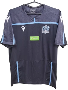 Glasgow Warriors Rugby Trikot Trainingsshirt Macron Gr. L - Bild 1 von 15