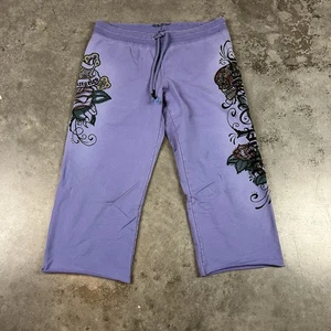 Pantalones deportivos Lucky Brand para mujer medianos morados Y2K elásticos cómodos - Imagen 1 de 21