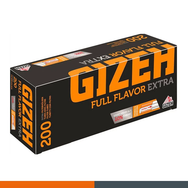 Gizeh Full Flavor Extra Hülsen, Zigarettenhülsen