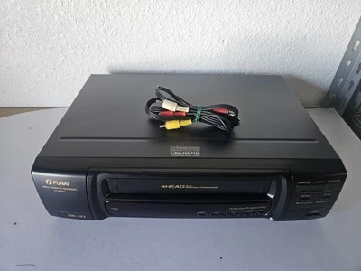 Reproductor VHS Funai FT-4120A con cables AV sin control remoto Foto 1 de 4
