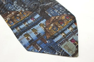 PAL ZILERI Silk tie Made in Italy F84462 Foto 1 de 4