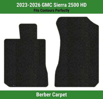 Lloyd Berber Front Row Carpet Mats for 2023-2026 GMC Sierra 2500 HD  - Image 1 of 4
