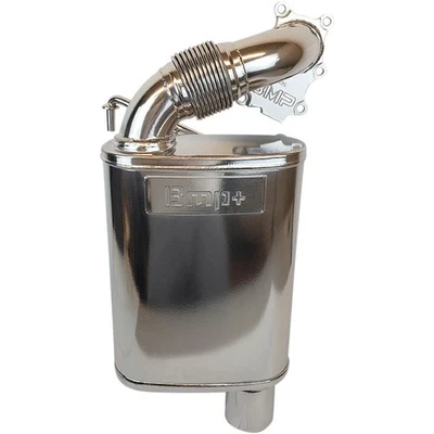 BikeMan Full Velocity Muffler-Ceramic Chrome for 2018 Yamaha SW10MS53 - Image 1 of 2